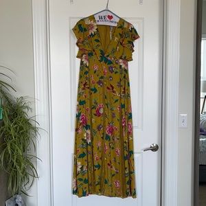 NEW WITH TAGS ASOS Design Floral Maxi Dress